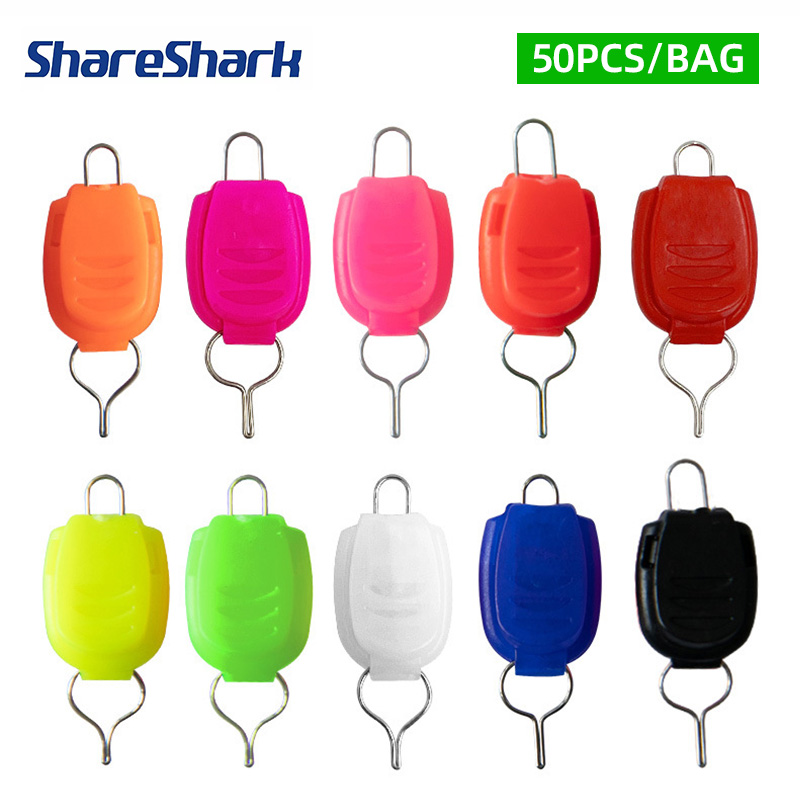 Reel Bag - ShareShark 50 peças/saco Clipe de Fixação