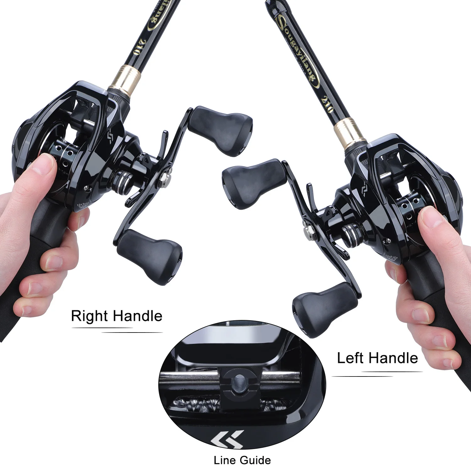 Sougayilang vara de pesca e ca - Spincast Reel avaliação e preço