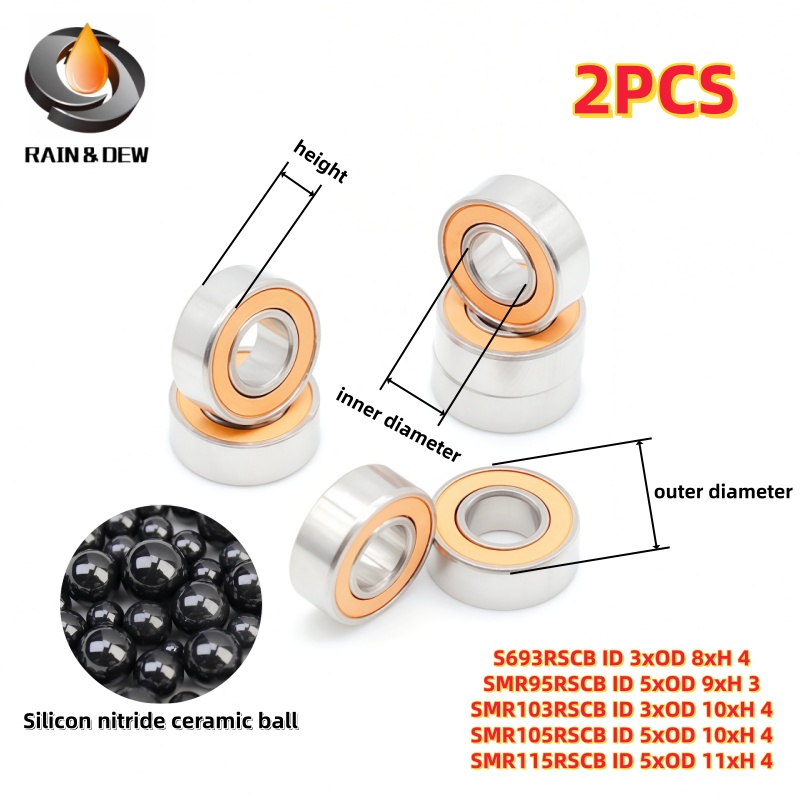 2PCS Rolamento de Esferas Mini - Baitcasting Reel avaliação e preço
