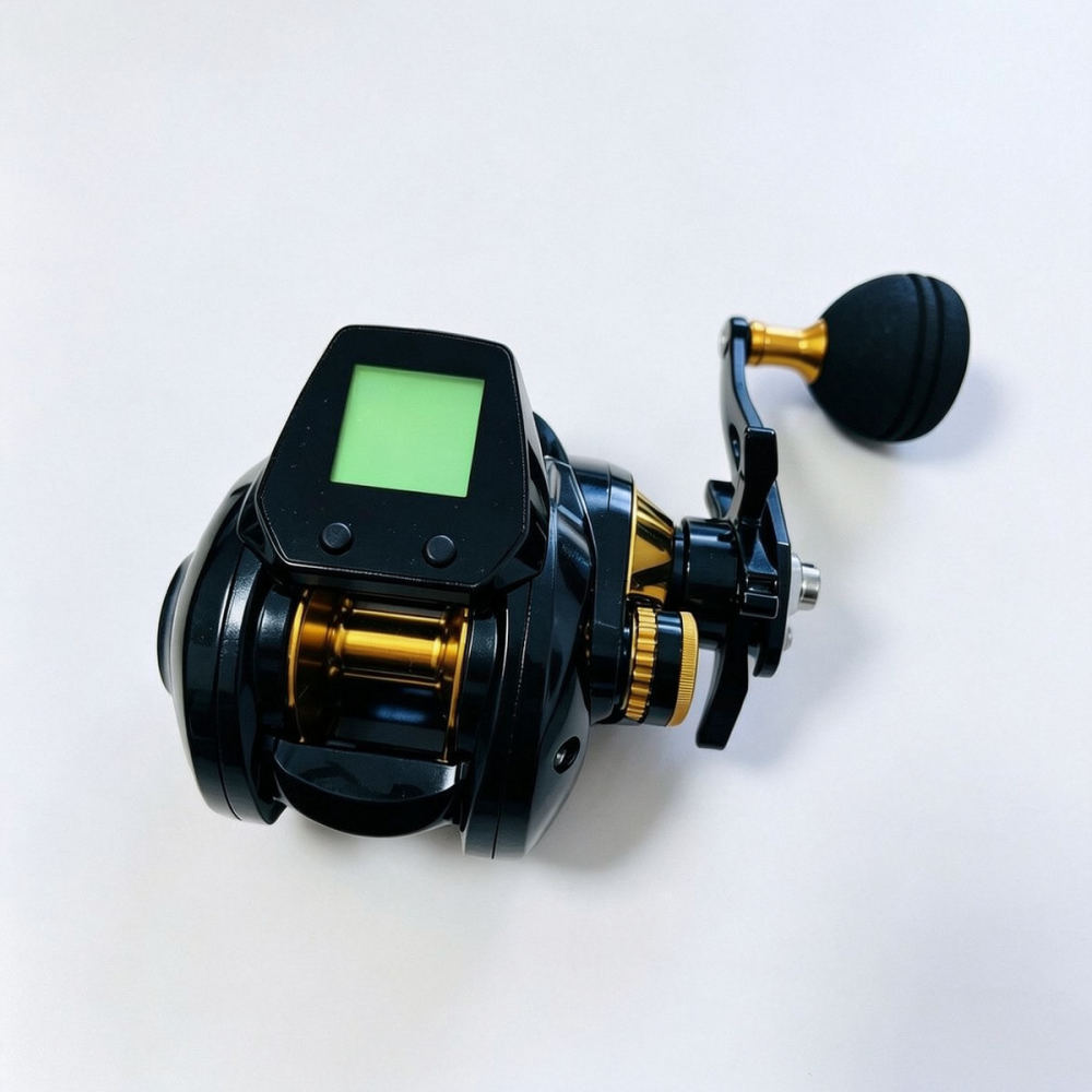 Carretilha de pesca eletrônica - Trolling Reel avaliação e preço